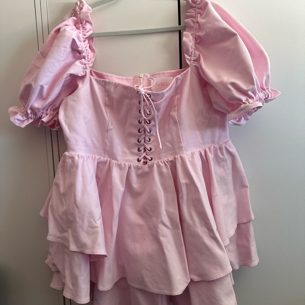 Selkie The Lace Up Party Puff Dress 2X